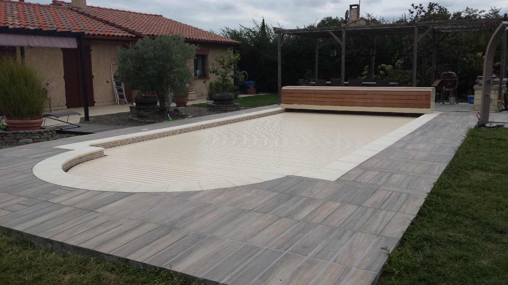 rénovation piscine liner volet fontenilles 31470 haute Garonne midi Pyrénées