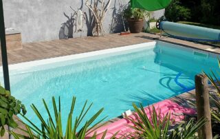 installation piscine coque polyester