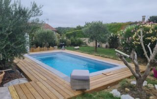 installation piscine coque polyester 31