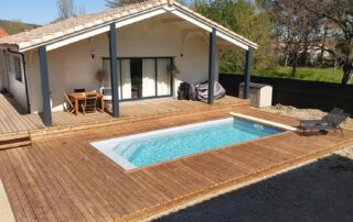 Piscine coque polyester Toulouse 31